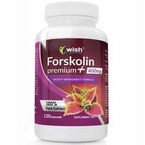 Maisto papildas WISH FORSKOLIN PREMIUM+ 400mg 120 kapsulių su indiškos dilgėlės ekstraktu