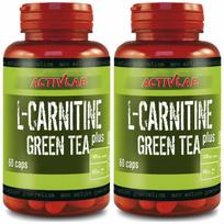Maisto papildas L-Carnitine + Green Tea, 60 kapsulių, ACTIVLA