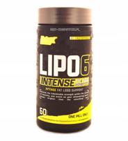 Riebalų degintojas Nutrex Research LIPO-6 Black Intense Ultra Concentrate 60 kaps. vegan