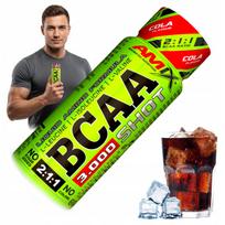 Aminorūgščių BCAA skysta ampulė Amix Shot 3000 mg, kola