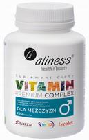 Vitaminų ir mineralų kompleksas vyrams Aliness Premium, 120 tabl.