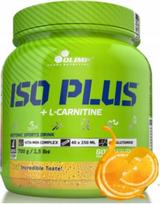 Izotoninis gėrimo milteliai Olimp Iso Plus su L-karnitinu, apelsinų skonio, 700g
