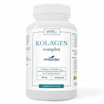 Kolageno kompleksas 500mg Fish Sea Skin, sąnariams ir kaulams, 120 kapsulių