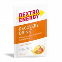 Energetinis gėrimas Dextro Energy Recovery, tropinių vaisių skonio, 44,5 g