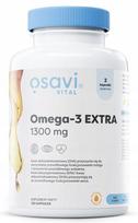 Maisto papildas Osavi OMEGA-3 EXTRA VITA 1300mg citrinų skonio, 120 kapsulių