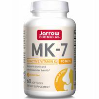 Maisto papildas Jarrow Formulas MK-7 60 kaps. vitaminas K2