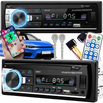 Automobilio radijas 1DIN su Bluetooth, USB, SD, MP3, AUX ir nuotolinio valdymo pultu