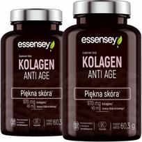 Kapsulės su kolagenu, hialurono rūgštimi ir vitaminu C, 1075 mg