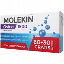 Maisto papildas Zdrovit Molekin Osteo 1500, 60 tablečių + 30 tablečių dovanų