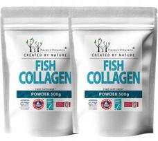 Žuvų kolagenas FOREST VITAMIN 1 kg be priedų