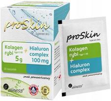 Žuvų kolagenas su hialurono rūgštimi, 5 g, 30 paketėlių, apelsinų skonio, Aliness