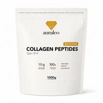 Jautienos kolageno peptidai Auraleo, 1000 g, I ir III tipas, 100 porcijų