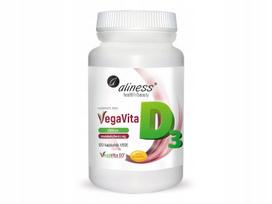 Vitaminas D3 iš dumblių 2000 IU 120 kapsulių Aliness Vege