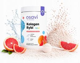 Žuvies kolageno milteliai iš menkės, greipfrutų skonio, 360 g, 30 porcijų, Naticol Osavi