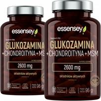 Maisto papildas Glucosamine + Chondroitin Sulfate + MSM 2600mg vyresniems sportininkams