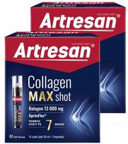 Kolageno gėrimas ir kapsulės sąnariams Artresan Collagen Max Shot 15x30 ml + 15 kapsulių