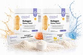 Kolageno milteliai OSAVI Fortibone sąnariams ir kaulams, 2x153 g, su vitaminu C