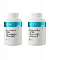 Maisto papildas OSTROVIT GLUCOSAMINE + MSM + CHONDROITIN + VIT.C, 2 vnt.