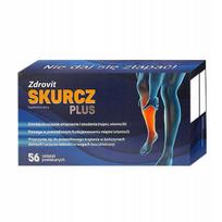Maisto papildas Zdrovit Skurcz Plus 56 tabl., su magniu, kaliu ir rusčiku