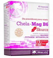 Maisto papildas Olimp Chela-Mag B6, 60 kapsulių, magnis, kalis
