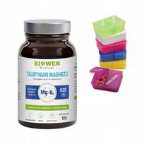 Maisto papildas Biowen MAGNESIUM TAURATE su vitaminu B6, 100 kaps.