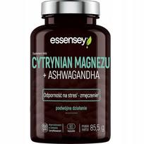 Maisto papildas Essensey Magnesium citrate Ashwagandha, 90 kaps.