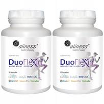Maisto papildas DuoFlexin Strong Joints Bones 2x90 kapsulių ALINESS, kolagenas sąnariams ir kaulams