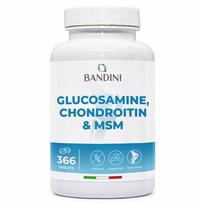 Maisto papildas sąnariams Bandini Glucosamine Chondroitin MSM, 366 tabletės