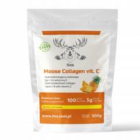 Hidrolizuotas jautienos kolagenas tipo 1 ir 3 su vitaminu C, ananasų skonio, 500 g ilos