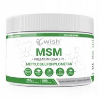 MSM organinio sieros milteliai 250 g, Wish Pharmaceutical