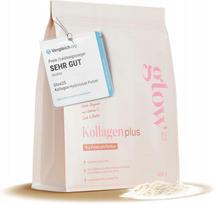 Kollagenas GLOW25 Beef su vitaminu C ir biotinu 450 g bekvapis