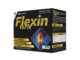 Maisto papildas Flexin Forte 30 pakelių, kolagenas, hialurono rūgštis, vitaminas C, Prima Pharma