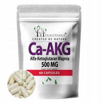 Maisto papildas CA-AKG 500 mg, 60 kapsulių, veganams