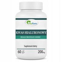 Hialurono rūgšties kapsulės, 200 mg, 60 vnt.