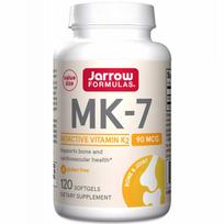 Vitaminai Jarrow K2 MK-7 900mcg, 120 kapsulių