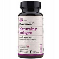 Kapsulės su natūraliu laukinės menkės kolagenu PHARMOVIT, 90 vnt.