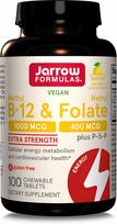 Maisto papildas Jarrow Formulas Methyl B-12 & Methyl Folate, 100 tablečių