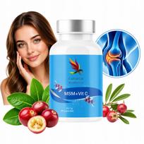 MSM su vitaminu C, ekologiškas sieros maisto papildas sąnariams