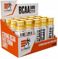 Aminorūgščių gėrimas Extrifit BCAA 5000 2:1:1 Shot 15 x 90 ml, abrikosų skonio