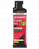 Energinis gelis Enervit Carbo gel C2:1 PRO citrinų su natriu 60g