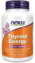 Maisto papildas NOW Foods Thyroid Energy B-12 L-Tyrosine Zinc Selenium Copper Ashwagandha, 90 kaps.