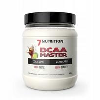 Aminorūgštys 7Nutrition BCAA Master 500g su glutaminu, kola su citrina