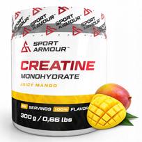 Kreatino monohidratas Sport Armour CREATINE MONOHYDRATE mango, 300 g
