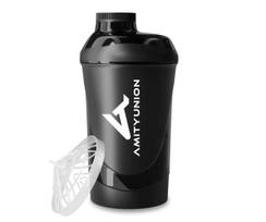 Baltyminis plaktuvas AMITYUNION 800 ml, be BPA, su sieteliu ir matuokle