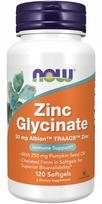 Maisto papildas NOW Foods Zinc Glycinate, 120 kapsulių