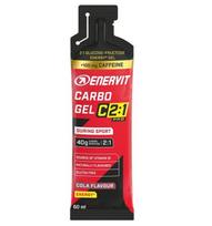 Energinis gelis Enervit Carbo gel C2:1 PRO, kolos skonio, su kofeinu, 60 ml