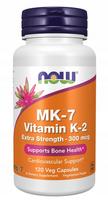 Vitaminas K-2 MK-7 300 mcg 120 kapsulių NOW Foods