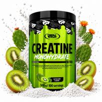 Kreatino monohidratas Real Pharm, 500 g, kivio ir kaktuso skonio