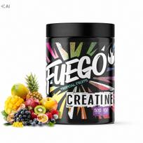 Kreatino monohidratas MONO FUEGO 500 g tropinis