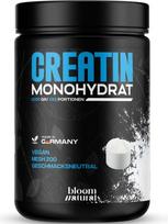 Kreatino monohidratas Bloom Naturals 1000 g su vitaminu B6, 293 porcijos